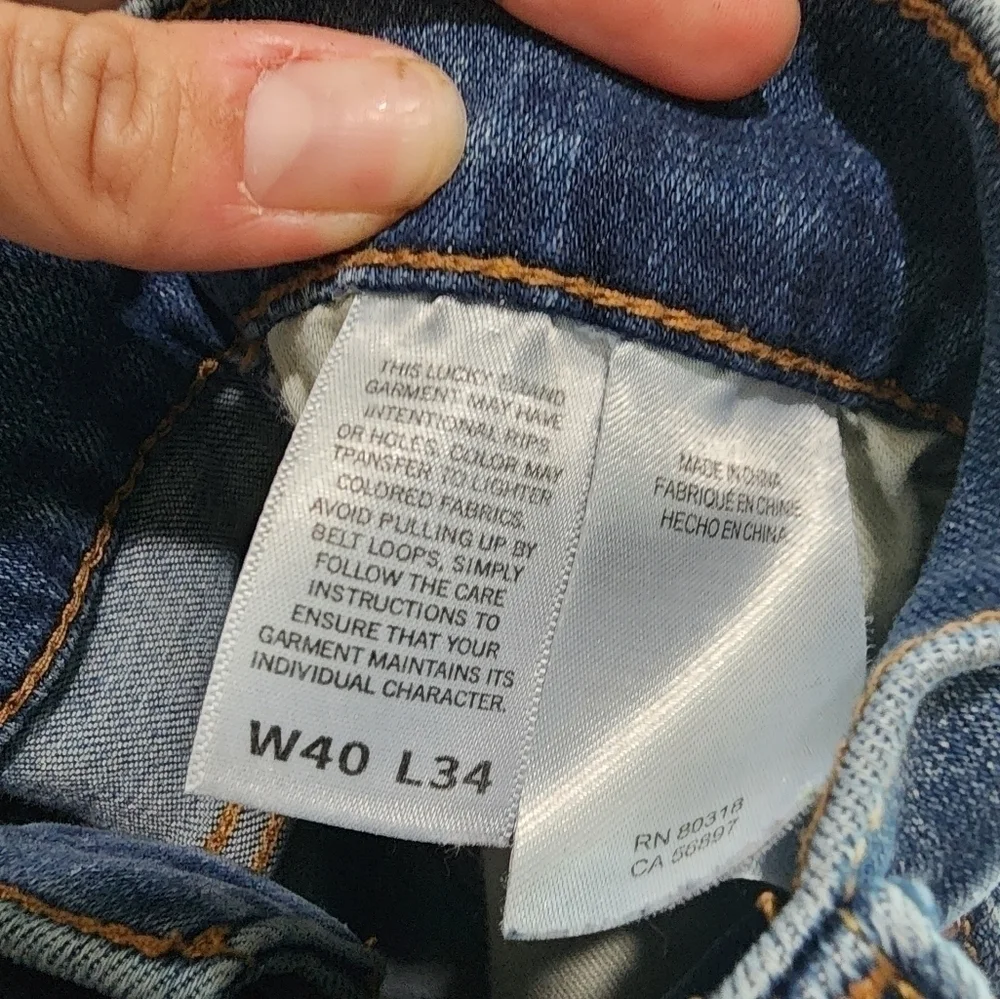 Lucky brand mens jeans